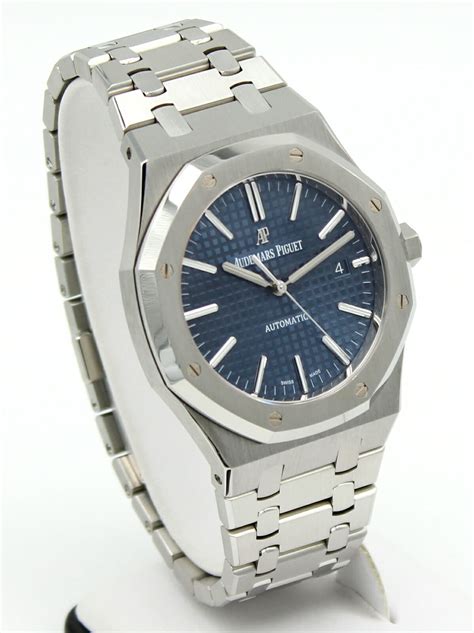 audemars piguet royal oak light blue dial|ap royal oak retail price.